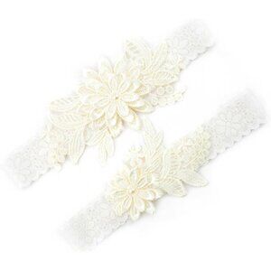🆕Women Pink Garters Bride Wedding Garter Thigh Wedding Garter Set for Brid